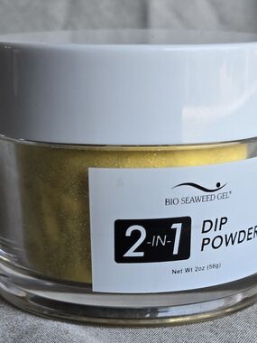 Bio Seaweed Gel Yellow Dip Powder - Bahama Mama #72